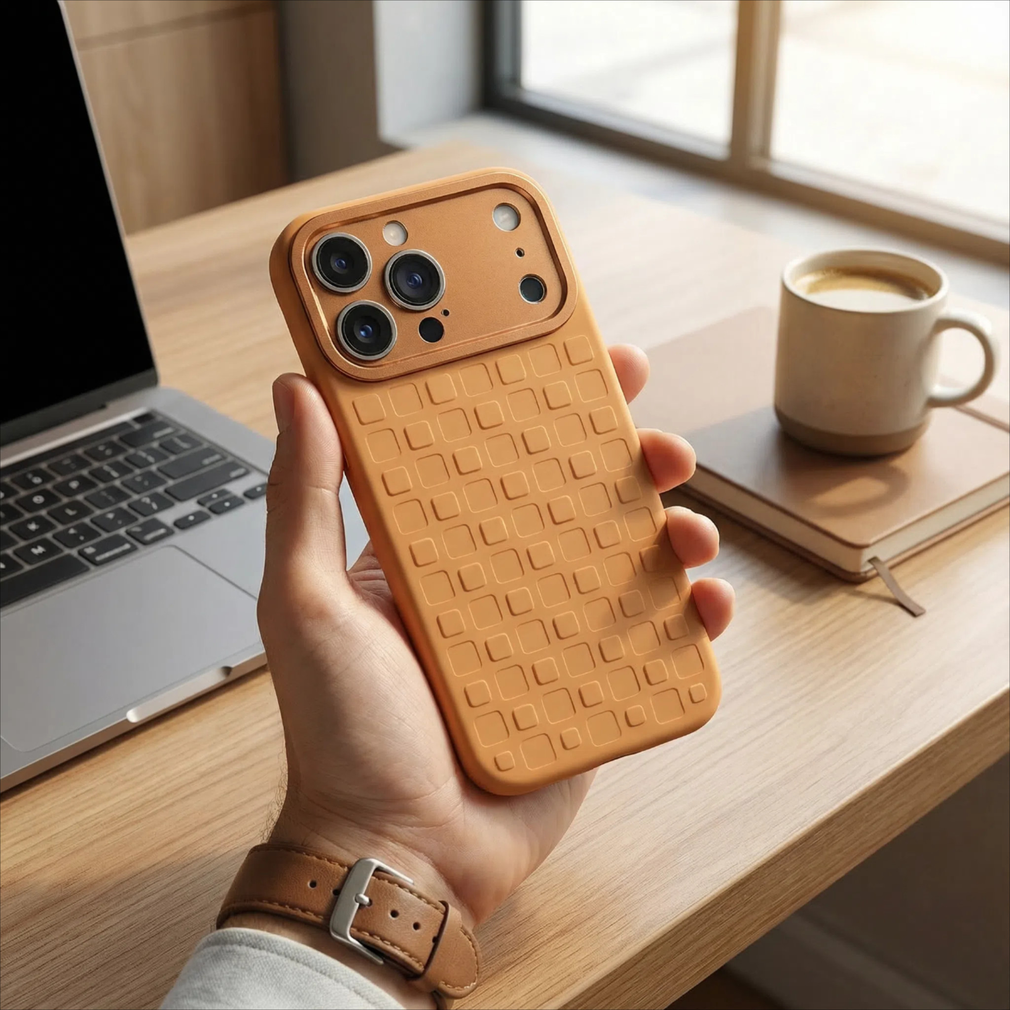 Magic Square Shape Liquid Silicone Phone Case